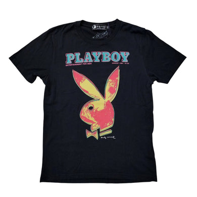 M Hysteric Glamour Tee WMNS Playboy x Andy Warhol BLACK