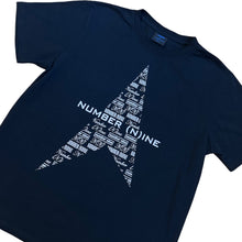 Load image into Gallery viewer, M Number Nine Marlboro Tee Black
