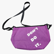 Load image into Gallery viewer, Hysteric Glamour Shoulder Bag Don&#39;t Do It PURPLE