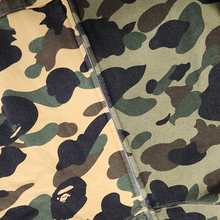 Load image into Gallery viewer, Bape Hoodie Full-Zip Split ABC Green Yellow