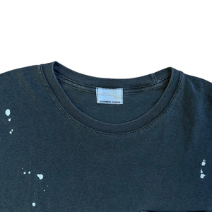M Number Nine NIN Paint Splatter Pocket Tee