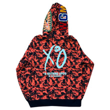 Load image into Gallery viewer, 3XL Bape x XO The Weeknd Full Zip Shark Hoody