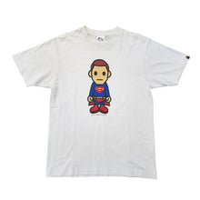 Load image into Gallery viewer, M Bape Tee DC Comics Superman WHITE