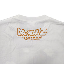 Load image into Gallery viewer, L Bape Tee DragonballZ Baby Milo WHITE