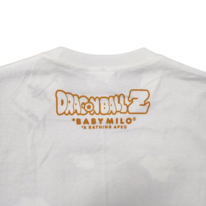 L Bape Tee DragonballZ Baby Milo WHITE