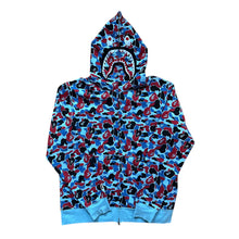 Load image into Gallery viewer, 3XL Bape Chicago Camo Exclusive Full Zip Shark Hoody