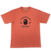 Load image into Gallery viewer, XL Bape Tee A.S.N.K.A. ORANGE BLACK