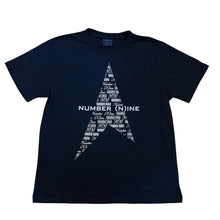 Load image into Gallery viewer, M Number Nine Marlboro Tee Black