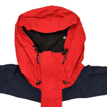 Load image into Gallery viewer, L Bape Jacket Hoodie Parka RED Navy WHITE