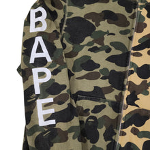 Load image into Gallery viewer, Bape Hoodie Full-Zip Split ABC Green Yellow