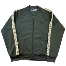 Load image into Gallery viewer, L Bape Green Shark Lined Track Jacket