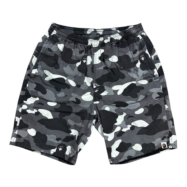M 32 Waist Bape City Camo Nylon Shorts