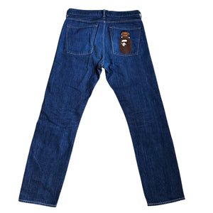 32" Waist M Bape 2008 Baby Milo Slim Taper Jeans