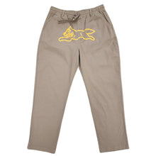 Load image into Gallery viewer, L BBC Ice Cream Pants Running Dog KHAKI YELLOW