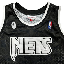 Load image into Gallery viewer, XL Bape Brooklyn Nets Throwback Basketball Jersey