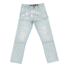 Load image into Gallery viewer, 36x34 Billionaire Boys Club Jeans Front Print Light Wash Denim