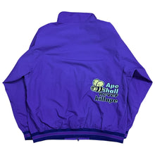 Load image into Gallery viewer, XL Bape Purple Multi Motif Loose Fit Light Jacket