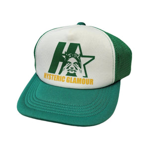 Hysteric Glamour Trucker Hat See No Evil GREEN