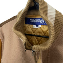 Load image into Gallery viewer, L Junya Watanabe MAN Comme Des Garcon cowhide varsity jacket
