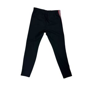 Hysteric Glamour Mesh Joggers BLACK RED STRIPE Vintage