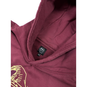 Braindead Burgundy Constantine The Wizard Hoodie XXL