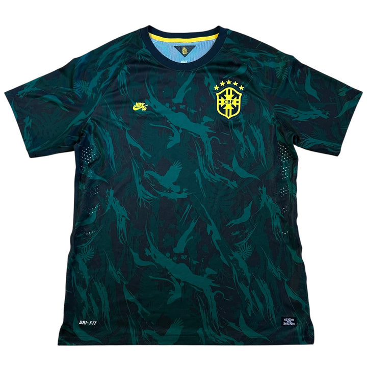 XL Nike SB 2014 Brazil Camo Jersey Dri Fit CBF