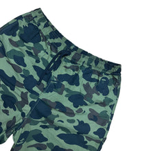 Load image into Gallery viewer, XL 36 Waist Bape Green Camo Nylon Shorts