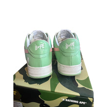 Load image into Gallery viewer, 8.5 Bape Pastel Pack Green Leather Bape Sta