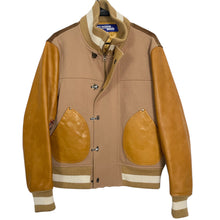 Load image into Gallery viewer, L Junya Watanabe MAN Comme Des Garcon cowhide varsity jacket