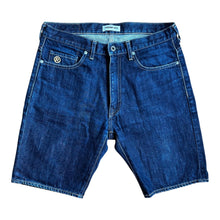 Load image into Gallery viewer, M 32 Waist Bape Jean Shorts Busy Works Embroidered