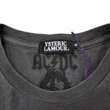 Load image into Gallery viewer, M Hysteric Glamour Tee WMNS ACDC You Got Dollars In Your Eyes GREY