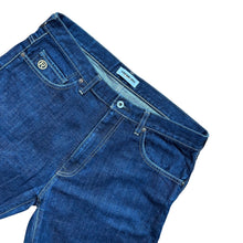 Load image into Gallery viewer, L 34 Waist Bape Jean Shorts Wrangler Champion Logo Embroidered