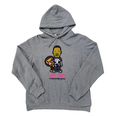 3XL Bape Hoodie Kid Cudi Baby Milo Galaxy GREY