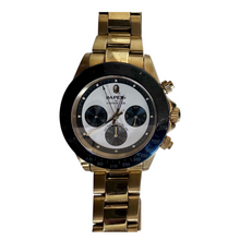 Load image into Gallery viewer, Bape Bapex Type 3 Gold Daytona Watch