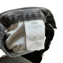 Load image into Gallery viewer, 38" Waist x 32" Length Black Wash Jeans