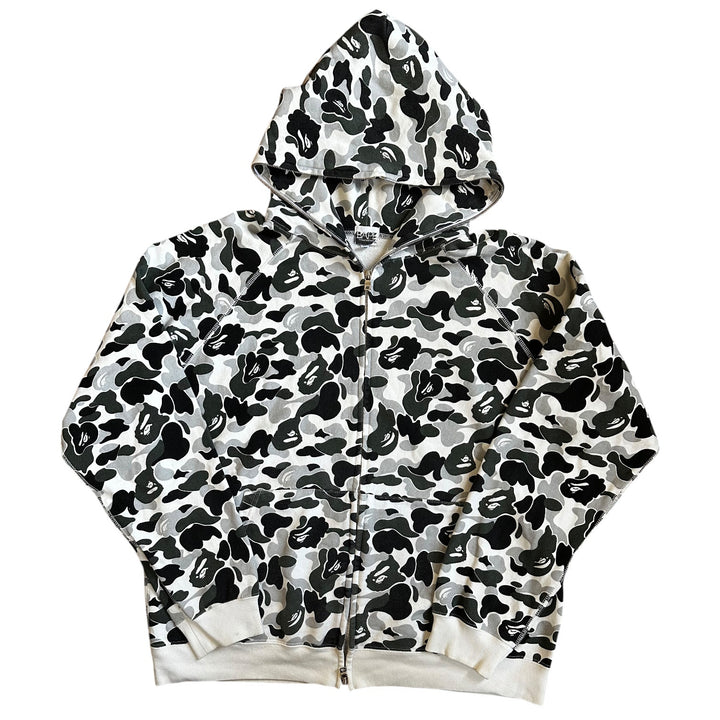 Rare M Bape OG Kyoto Exclusive Camo Full Zip Hoody