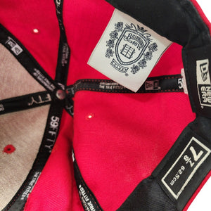 Billionaire Boys Club Hat Fitted NYC RED 7-7/8ths