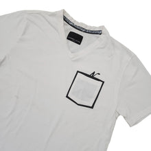 Load image into Gallery viewer, L Number (N)ine Pocket Tee Musical (N) WHITE BLACK