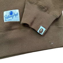 Load image into Gallery viewer, XL Bape Paint Splatter Logo Brown Hoody