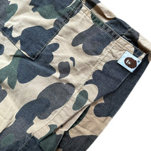Load image into Gallery viewer, XL 36 Waist Bape 1st Camo Cargo Shorts