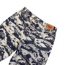 Load image into Gallery viewer, 32&quot; Supreme x Hysteric Glamour Cars Baggy Jeans