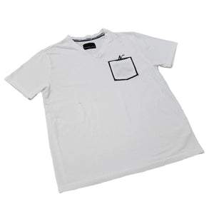 L Number (N)ine Pocket Tee Musical (N) WHITE BLACK