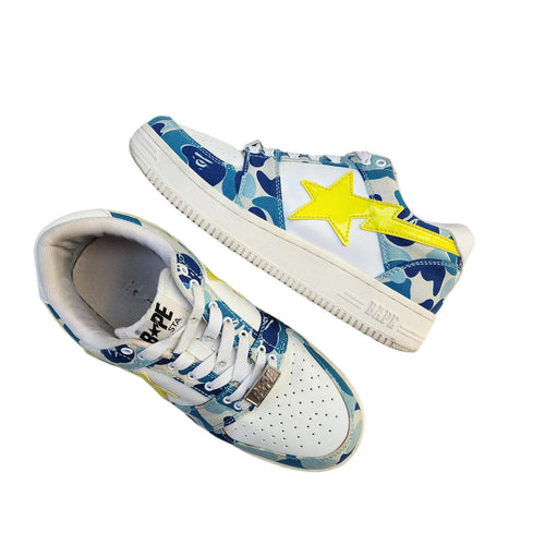 8 A Bathing Ape Bape Sta Blue Camo FS-001