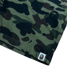 Load image into Gallery viewer, XL 36 Waist Bape Green Camo Nylon Shorts