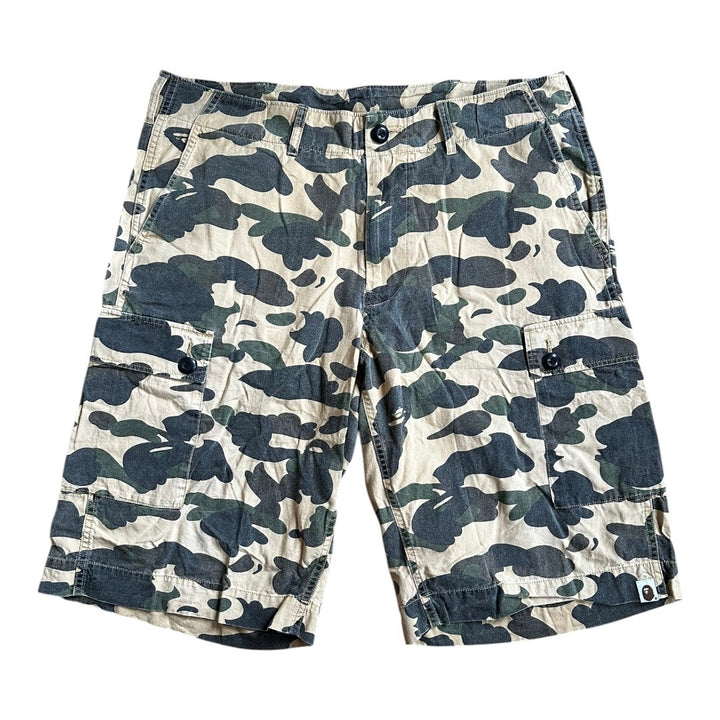 XL 36 Waist Bape 1st Camo Cargo Shorts