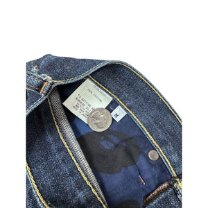 M 32" x 32" Bape Jeans Embroidered Champion Logo  Denim