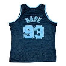 Load image into Gallery viewer, XL Bape Brooklyn Nets Throwback Basketball Jersey