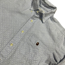 Load image into Gallery viewer, L Bape One Point Oxford Shirt