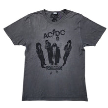 Load image into Gallery viewer, M Hysteric Glamour Tee WMNS ACDC You Got Dollars In Your Eyes GREY