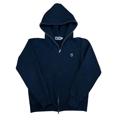 L Bape One Point Full Zip Hoody Black